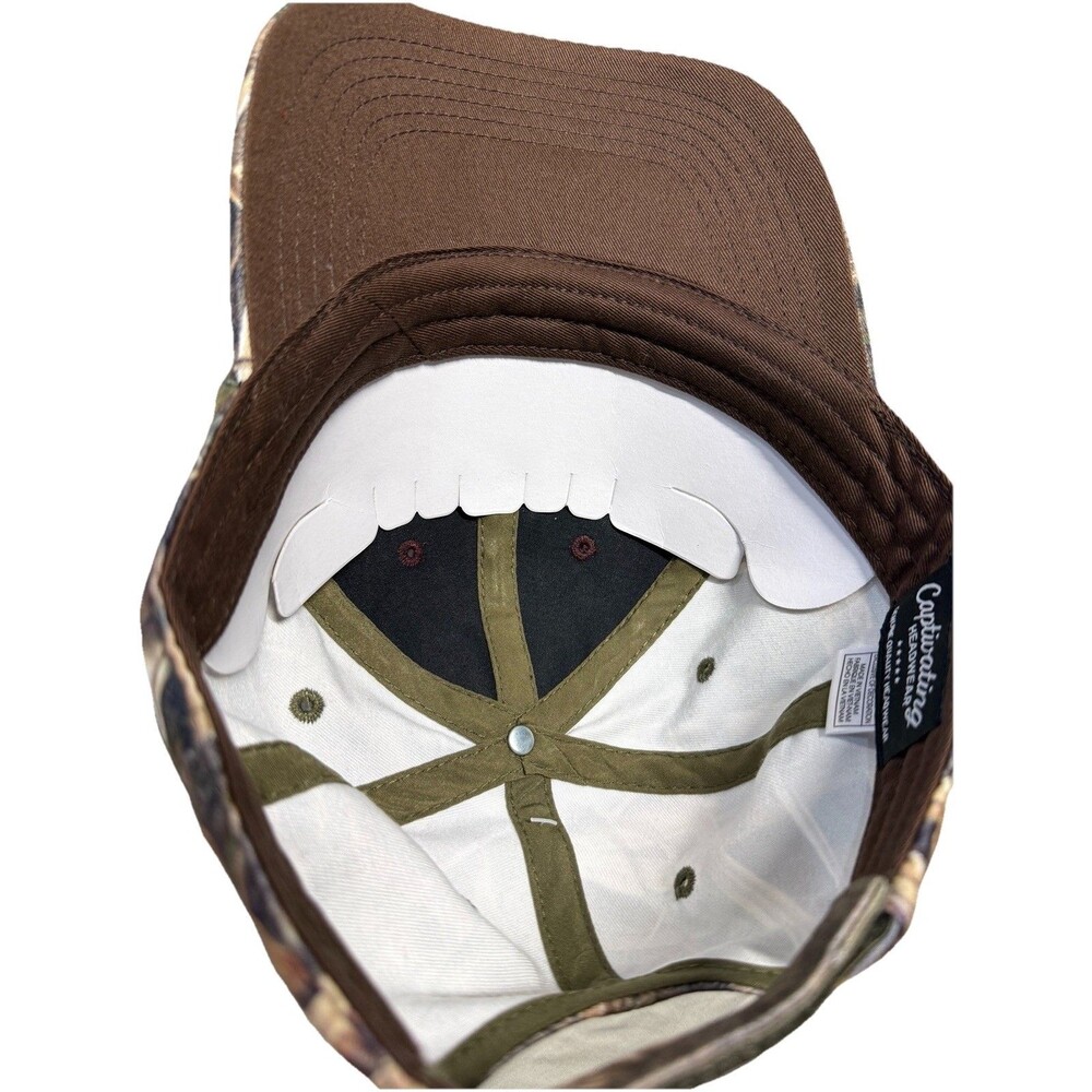 Texas A&M Hat Aggies Mossy Oak Camo Cap Adjustable TAMU Aggies ATM camouflage - Picture 6 of 8